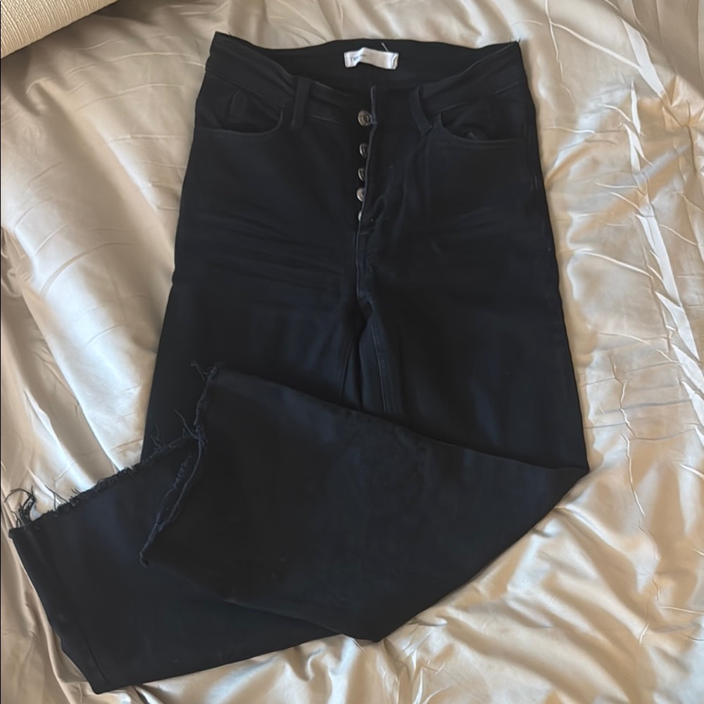 TNR Jeans Button Up Flare Jeans